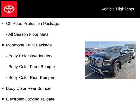 Used 2021 Nissan Titan Platinum Reserve w/ Moonroof Package image 10