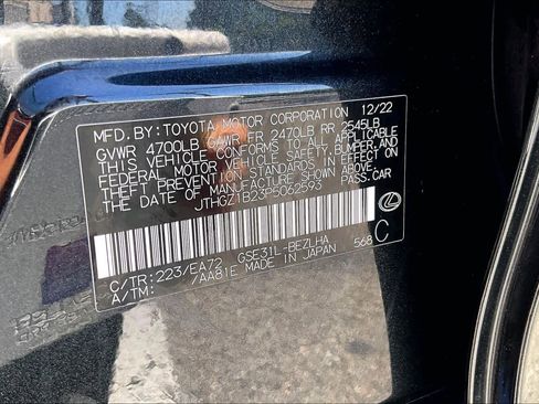 Certified 2023 Lexus IS 350 F Sport w/ Accessory Package RWD image 35