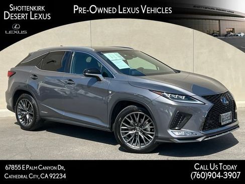 Used 2021 Lexus RX 450h F Sport w/ Cold Weather Package (CT) AWD/4WD image 1