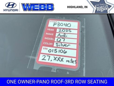 Used 2025 Audi Q7 3.0T Premium Plus AWD/4WD image 48