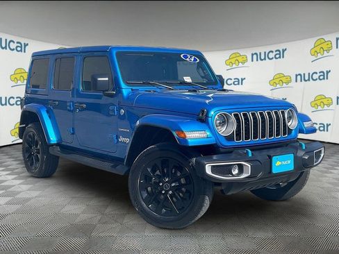 Used 2024 Jeep Wrangler Unlimited Sahara w/ Safety Group AWD/4WD image 1