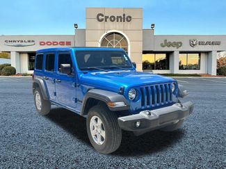 Used 2022 Jeep Wrangler Unlimited Sport w/ Sun And Sound Package AWD/4WD video 1
