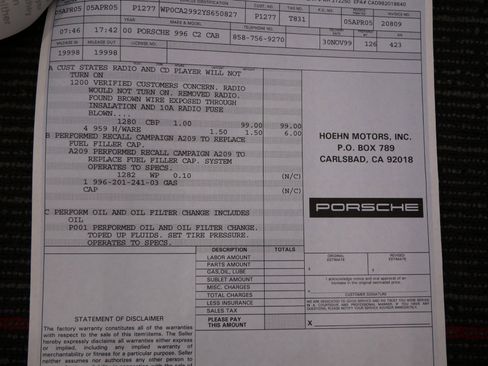 Used 2000 Porsche 911 Cabriolet image 60