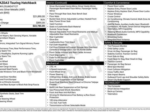 Used 2018 MAZDA MAZDA3 Touring image 26