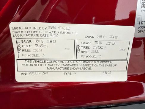 Used 2026 Chevrolet Traverse RS w/ LPO, Floor Liner Package AWD/4WD image 59