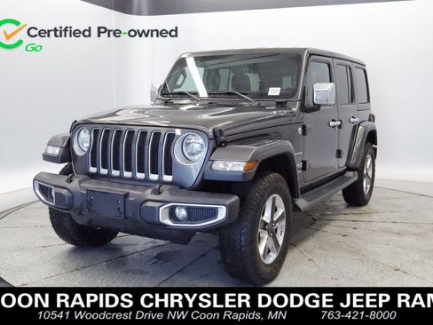 Certified 2019 Jeep Wrangler Unlimited Sahara AWD/4WD image 1