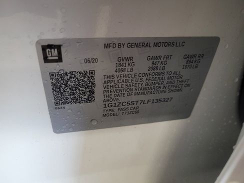 Used 2020 Chevrolet Malibu LS w/ Driver Confidence Package II FWD image 33