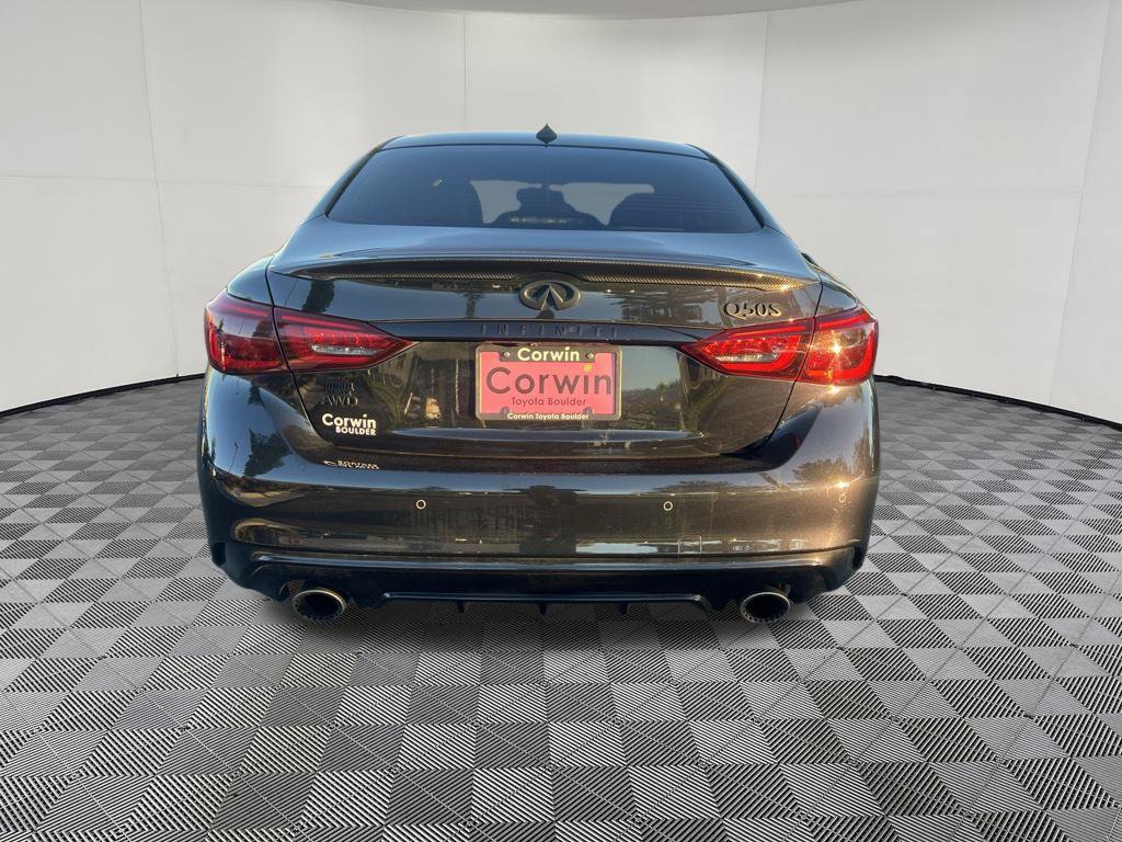 Used 2024 INFINITI Q50 Red Sport 400 w/ Black Opal Edition AWD/4WD image 8