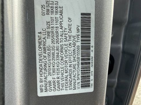 Used 2025 Honda Pilot TrailSport image 10