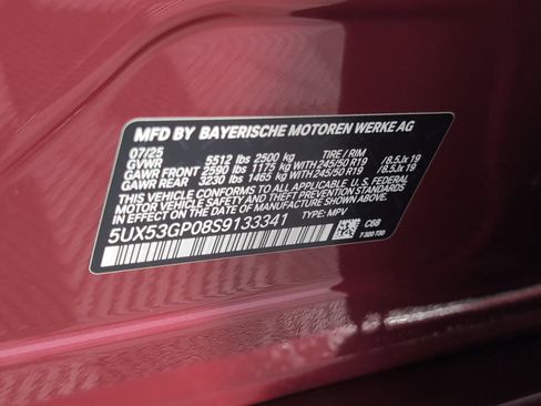 Used 2025 BMW X3 xDrive30i w/ M Sport Package image 19