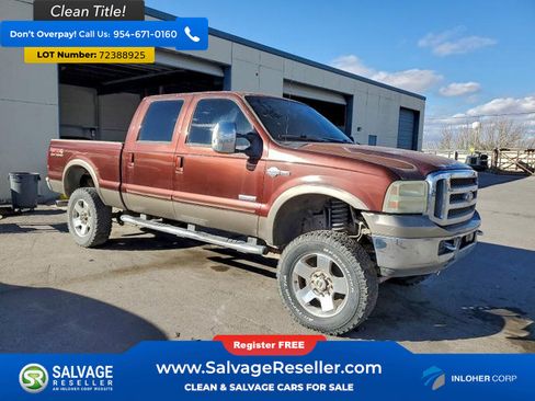 Used 2007 Ford F250 4x4 Crew Cab Super Duty image 5