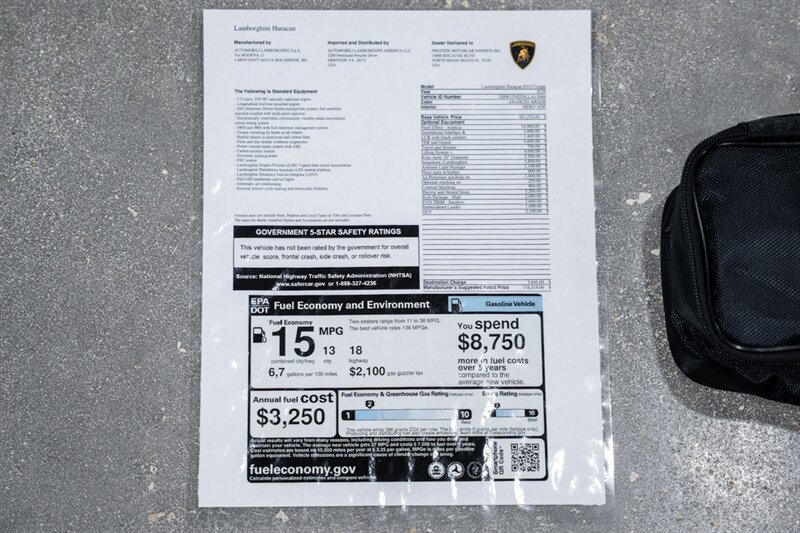 Used 2020 Lamborghini Huracan EVO AWD/4WD image 28