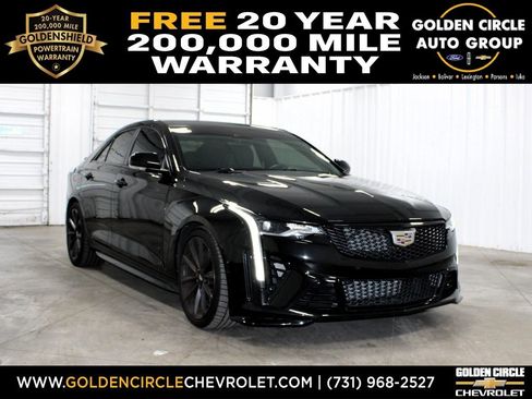 Used 2022 Cadillac CT4 V Blackwing w/ Driver Assist Package RWD image 1