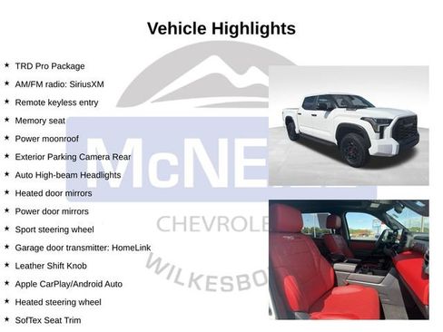 Used 2025 Toyota Tundra TRD Pro AWD/4WD image 9