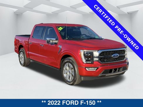 Used 2022 Ford F150 Platinum w/ Trailer Tow Package image 2