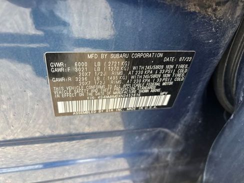 Used 2022 Subaru Ascent Limited image 9