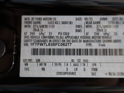 New 2025 Ford F150 Platinum w/ FX4 Off-Road Package image 37