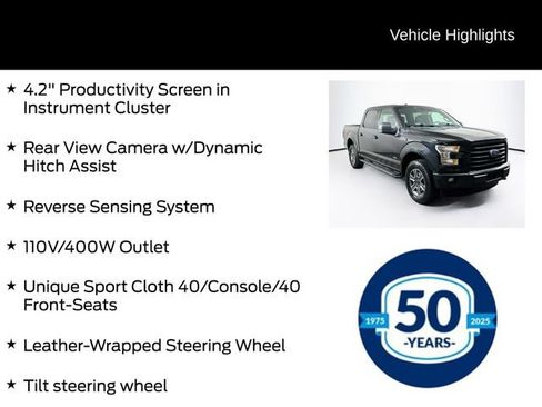 Used 2015 Ford F150 XLT w/ Equipment Group 302A Luxury AWD/4WD image 16