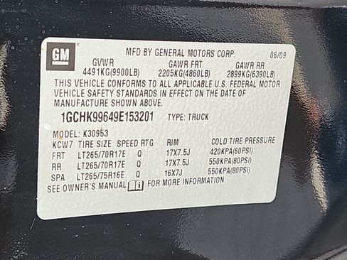 Used 2009 Chevrolet Silverado 3500 LTZ w/ LTZ Plus Package AWD/4WD image 33