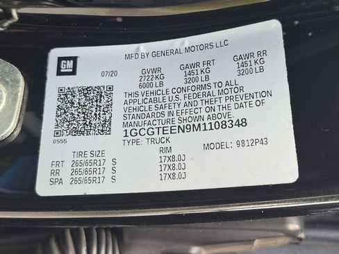 Used 2021 Chevrolet Colorado ZR2 AWD/4WD image 33