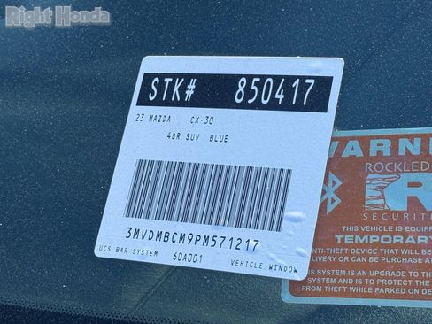 Used 2023 MAZDA CX-30 AWD 2.5 S w/ Preferred Package image 33