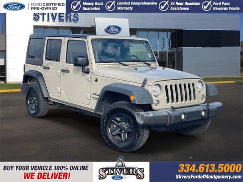 Used 2017 Jeep Wrangler Unlimited Sport w/ Connectivity Group image 1