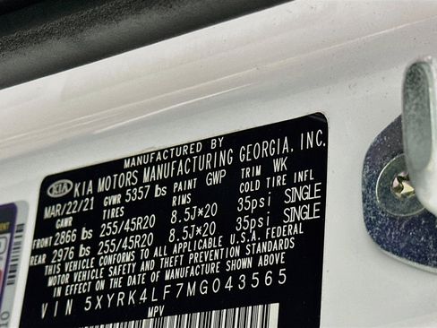 Used 2021 Kia Sorento SX FWD image 12