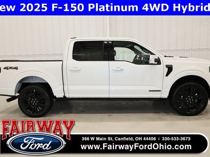 New 2025 Ford F150 Platinum w/ Equipment Group 702A High