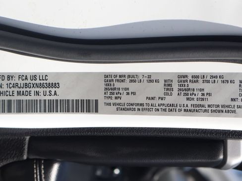 Used 2022 Jeep Grand Cherokee L Limited RWD image 60