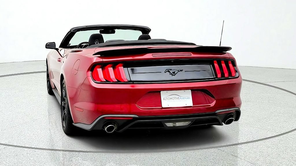 Used 2019 Ford Mustang Convertible w/ Equipment Group 101A RWD image 6