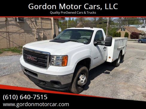 Used 2011 GMC Sierra 3500 W/T w/ Snow Plow Prep Package AWD/4WD image 1
