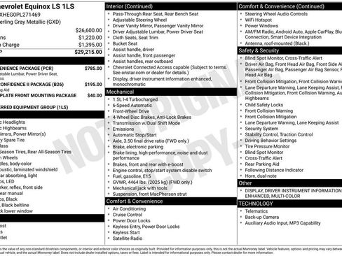 Used 2023 Chevrolet Equinox LS w/ LS Convenience Package FWD image 13