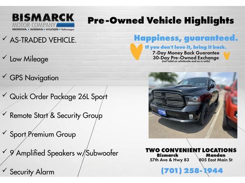Used 2014 RAM 1500 Sport w/ Remote Start & Security Group AWD/4WD image 5