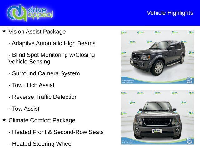 Used 2016 Land Rover LR4 HSE Silver Edition AWD/4WD image 12