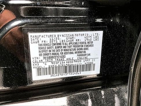 New 2026 Nissan Sentra S image 13