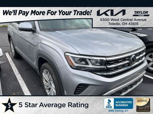 Used 2022 Volkswagen Atlas SE FWD image 1