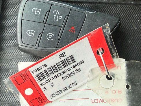 Used 2025 Chevrolet Silverado 1500 Custom w/ Turbomax Blackout Package RWD image 15