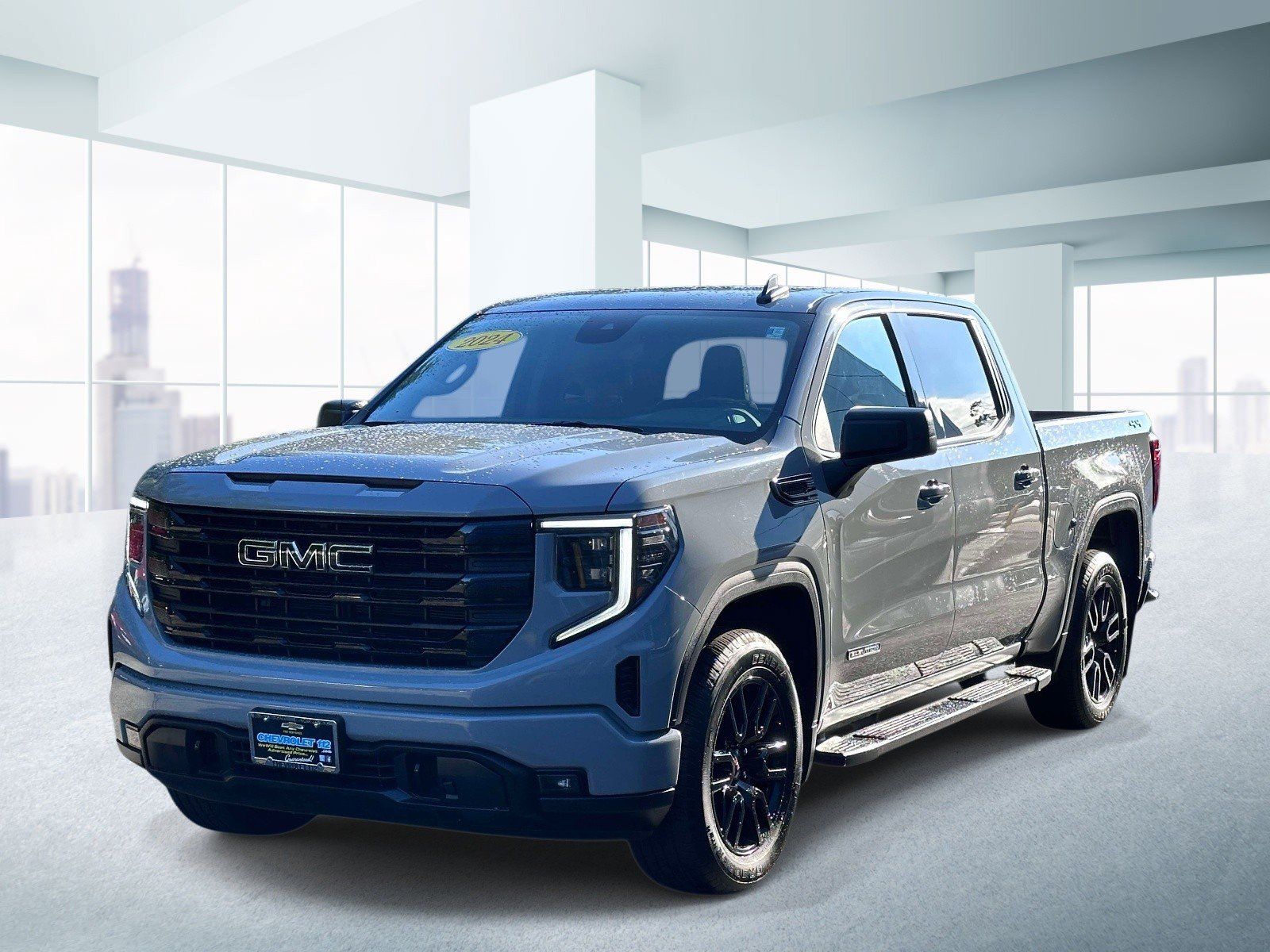 Used 2024 GMC Sierra 1500 Elevation w/ LPO, Elevation Black Package AWD/4WD image 1