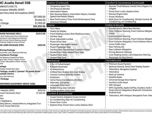 Used 2026 GMC Acadia Denali w/ Super Cruise Package AWD/4WD image 6