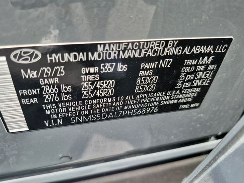 Certified 2023 Hyundai Santa Fe Calligraphy AWD/4WD image 38