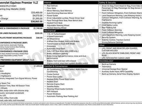 Used 2023 Chevrolet Equinox Premier AWD/4WD image 5