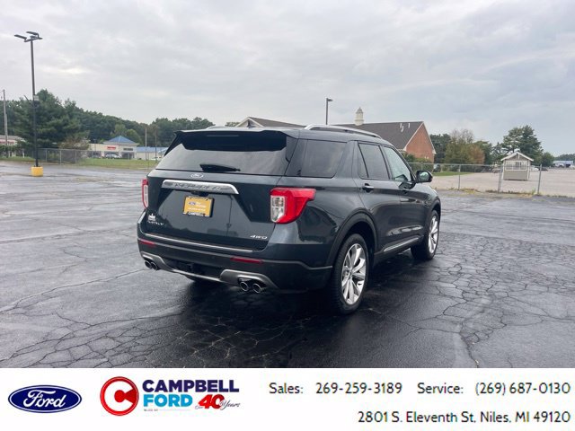 Certified 2023 Ford Explorer Platinum w/ Technology Package AWD/4WD image 3