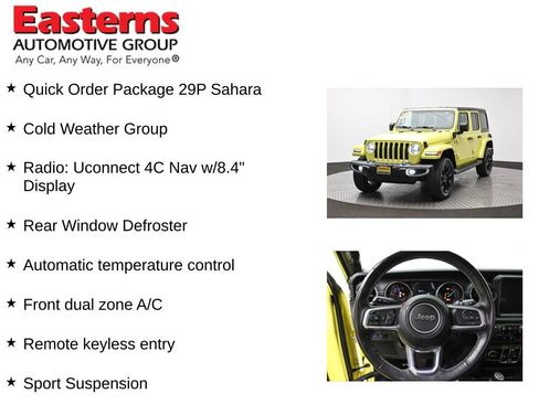 Used 2023 Jeep Wrangler Unlimited Sahara w/ Cold Weather Group image 11