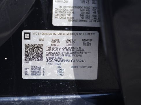 Used 2020 Chevrolet Silverado 1500 Custom w/ Custom Value Package image 36