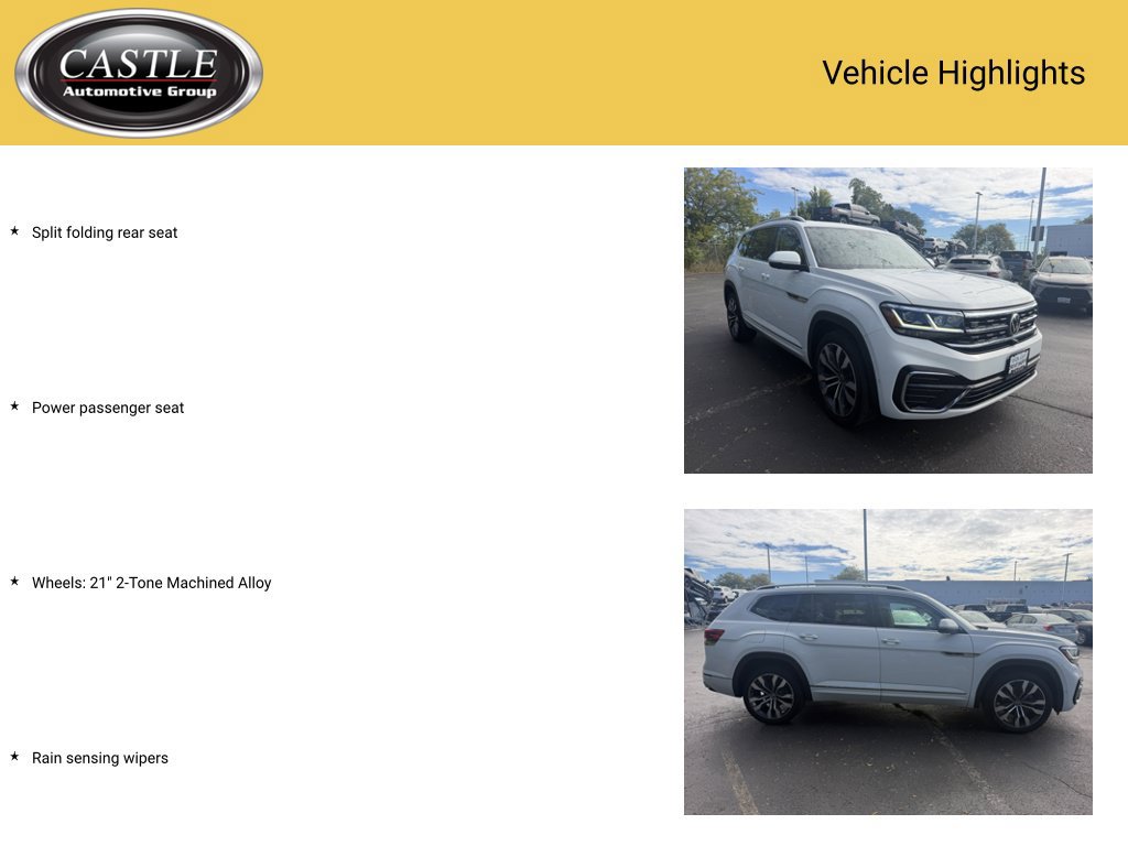 Used 2021 Volkswagen Atlas SEL Premium AWD/4WD image 6