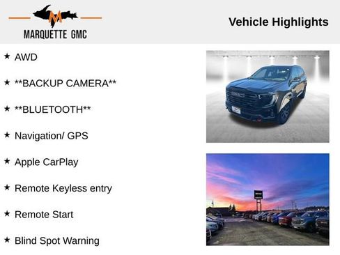 Used 2024 GMC Acadia AT4 w/ Luxury Package AWD/4WD image 2