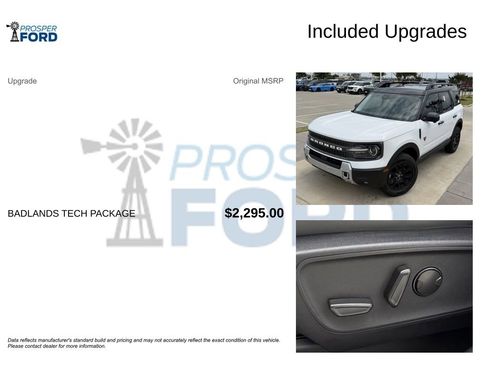 New 2026 Ford Bronco Sport Badlands w/ Badlands Tech Package AWD/4WD image 38