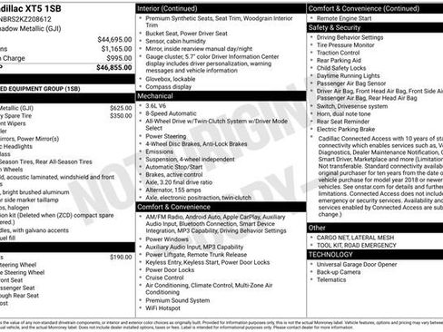 Used 2019 Cadillac XT5 AWD image 2