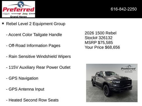 New 2026 RAM 1500 Rebel image 12