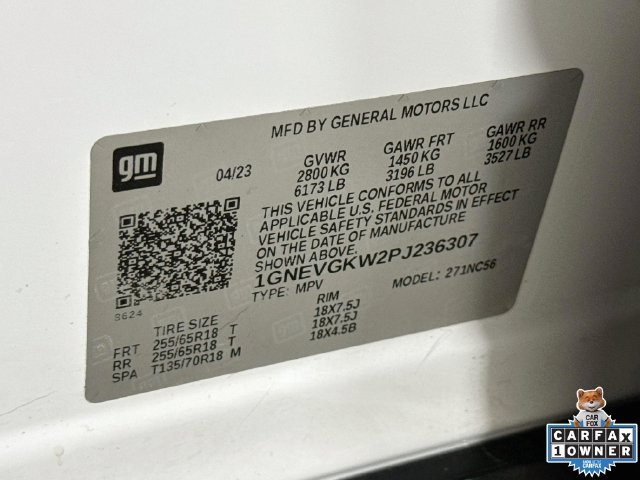 Used 2023 Chevrolet Traverse LT w/ LPO, Floor Liner Package AWD/4WD image 34